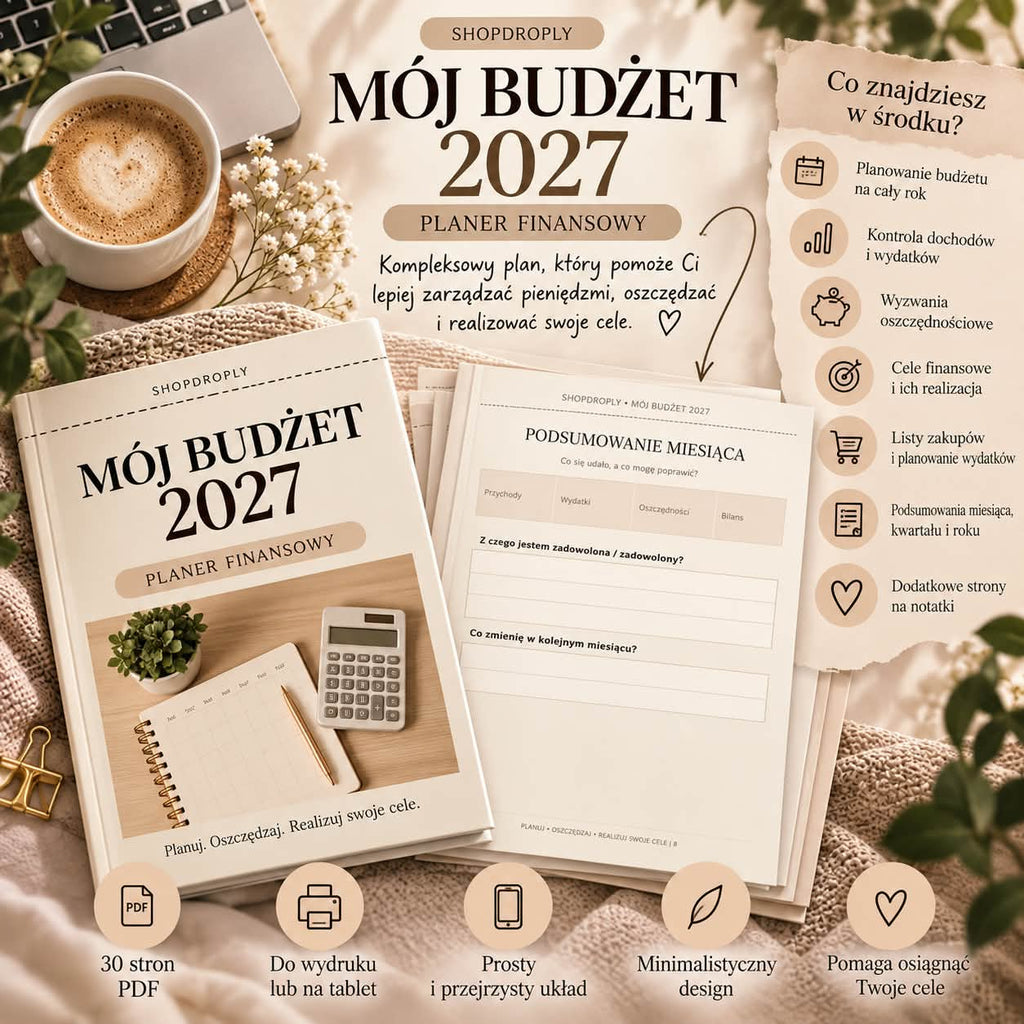 Mój budżet 2027 – planer finansowy